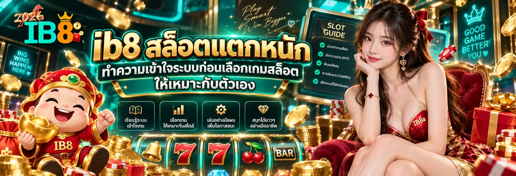 ib8 สล็อตแตกหนัก ทำความเข้าใจระบบก่อนเลือกเกมสล็อตให้เหมาะกับตัวเอง